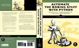 Al Sweigart - Automate the Boring Stuff with Python  Practical Programming for Total Beginners-No Starch Press (2015)
