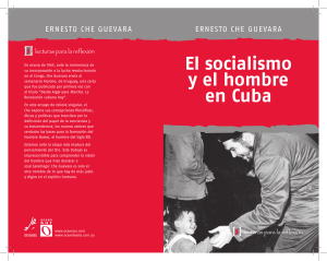 el socialismo y el hombre en cuba
