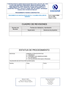 PROCEDIMIENTO DE CONSTRUCCIÓN DE ZAPATA 4 Y COLUMNAS CIRCULARES DE CONCRETO formato COCONAL (2)