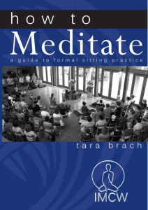 How To Meditate - Tara Brach