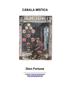 CABALA MISTICA Dion Fortune