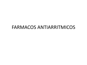 FARMACOS ANTIARRITMICOS