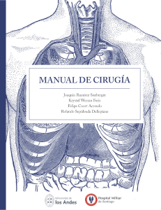 Manual de Cirug&iacute;a: Universidad de los Andes
