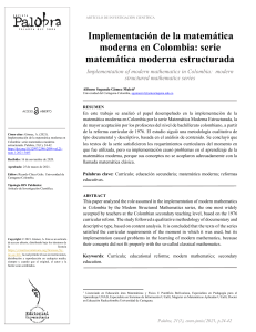 Dialnet-ImplementacionDeLaMatematicaModernaEnColombia-8107326