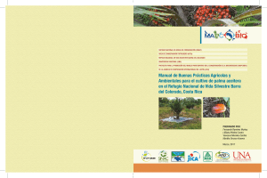 Manual de Buenas Prácticas Agrícolas y Ambientales para el cultivo de palma aceitera en el RNVS BC