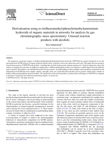 Derivatisation using m trifluoromethyl p