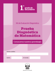 014959-ITEM 3-SEC 1-Prueba diagnóstica Matemática - Secundaria BAJA