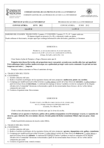 Examen Latín II de la Comunidad Valenciana (Ordinaria de 2012) [www.examenesdepau.com]