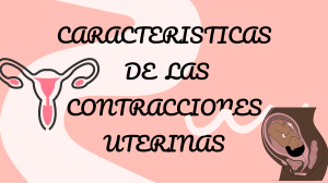 contracciones uterinas