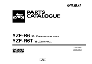 Yamaha R6T 5SLV 2005 parts