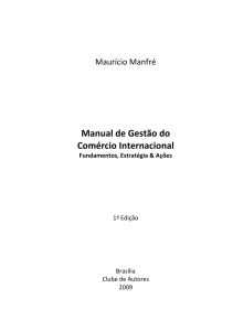 LIBRO - MANUAL DE GESTIÓN DEL COMERCIO EXTERIOR (PORTUGUÉS)