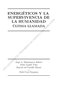 FINAL ENERGETICOS Y LA SUPERVIVENCIA DE LA HUMANIDAD - ULTIMA LLAMADA