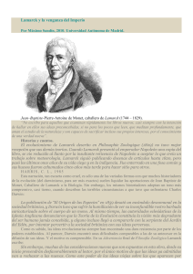 Lamarck y la venganza del Imperio