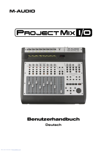 Manual M-Audio ProjectMix I O - ManualsBase.com