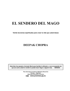 EL SENDERO DEL MAGO - Deepak Chopra