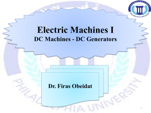 6 DC machimes- DC generators