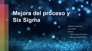 Principios de Six Sigma