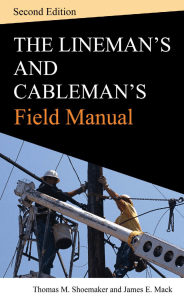 manual para personal liniero y dedicados al cableado