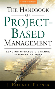 PROJECT BASED MANAGENMENT