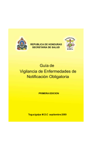 Guia Vigilancia ENO Honduras 2009