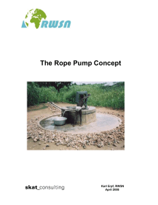 ERPF 2005 The Rope Pump Concept