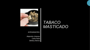 Tabaco masticado