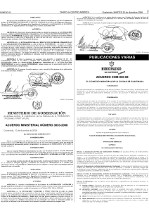 Acuerdo COM-030-08 (Plan de Ordenamiento Territorial del Municipio de Guatemala) 31 12 2008