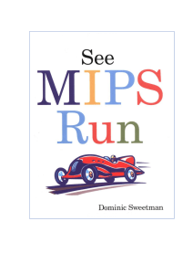 SWEETMAN - See MIPS Run