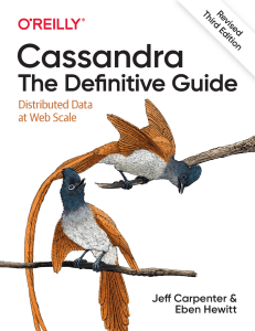 搬书匠-2806-Cassandra The Definitive Guide 3rd Edition-2022-英文版
