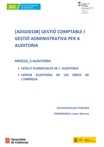 Manual Auditoria ( curs gestió comptalbe)