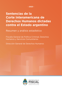 DGDH 1- Sentencias de la Corte IDH. Contra rep.Argentina-Resumen y analisis - 