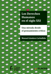 Gándara, Manuel Los Derechos Humanos en el siglo XXI. Una mirada desde el pensamiento crítico