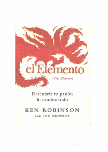 Descubrir tu pasión lo cambia todo-Ken Robinson