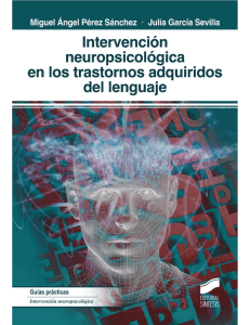 Intervención neuropsicológica en los trastornos adquiridos del lenguaje 53 (Biblioteca de Neuropsicología) (Spanish Edition)