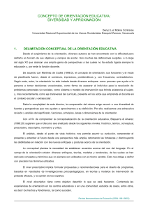 Molina, D (2005) Concepto de OE diversidad y aproximación. R Iberoa