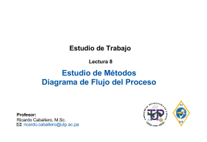 l8 estudio de metodos - diagrama de flujo de proceso