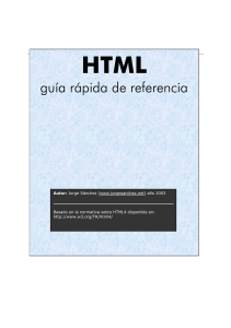 manual rapido html