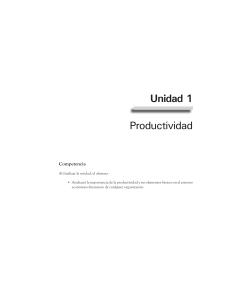 Analsisis productividad Unidad1