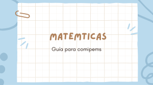 Guia comipems Matematicas 2023