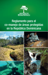 Reglamento de Co-manejo de Áreas Protegidas en la Republica Dominicana