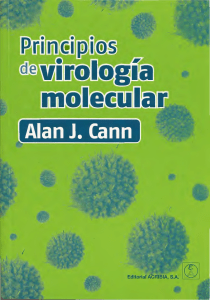 Principios de virología molecular (Alan J. Cann) 