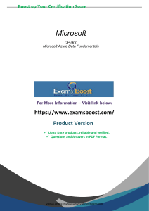 Microsoft-Dp-900-Microsoft-Azure-Data-Fundamentals-Exam-With-Answers