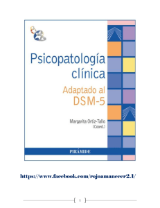Psicopatolog&iacute;a Cl&iacute;nica: DSM-5 | Ediciones Pir&aacute;mide