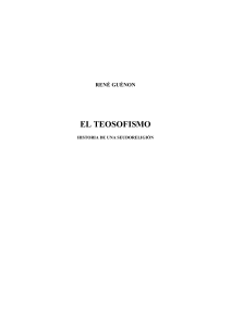 René Guénon 1921-el-teosofismo-historia-de-una pseudoreligion