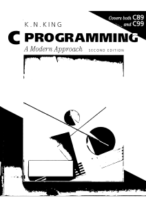 c-programming Modern Approach K.N. KING