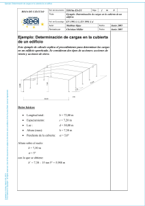 Determinación de cargas en la cubierta SX016a ES EU