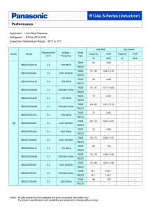 Compresores Matsushita Panasonic de nevera