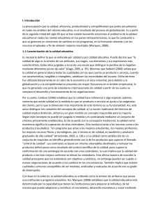 2.2 Propuesta de indicadores para evaluar la calidad de un programa de posgrado en Educación Cardoso Edg