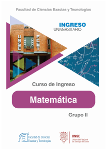 Cartilla Matemática UNSE Argentina 2024
