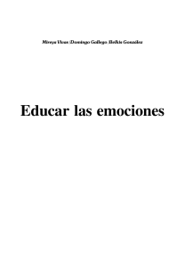 Libro educar emociones